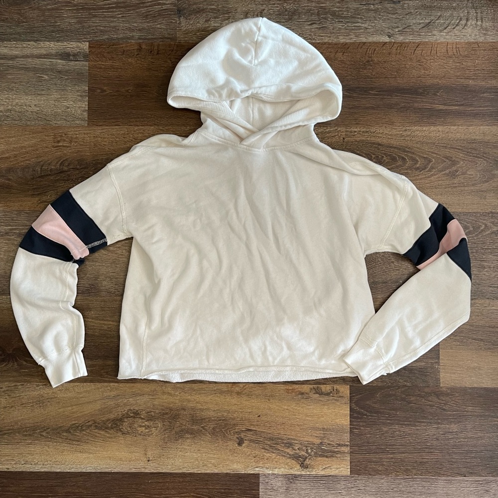 Abercrombie long cropped hoodie